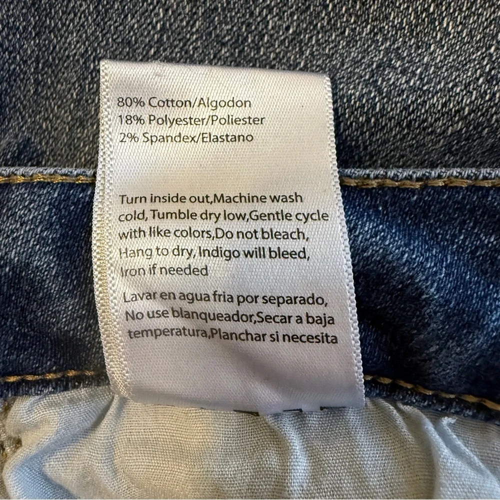 Risen | Classic Medium Wash Straight Leg Jeans - Picture 11 of 12